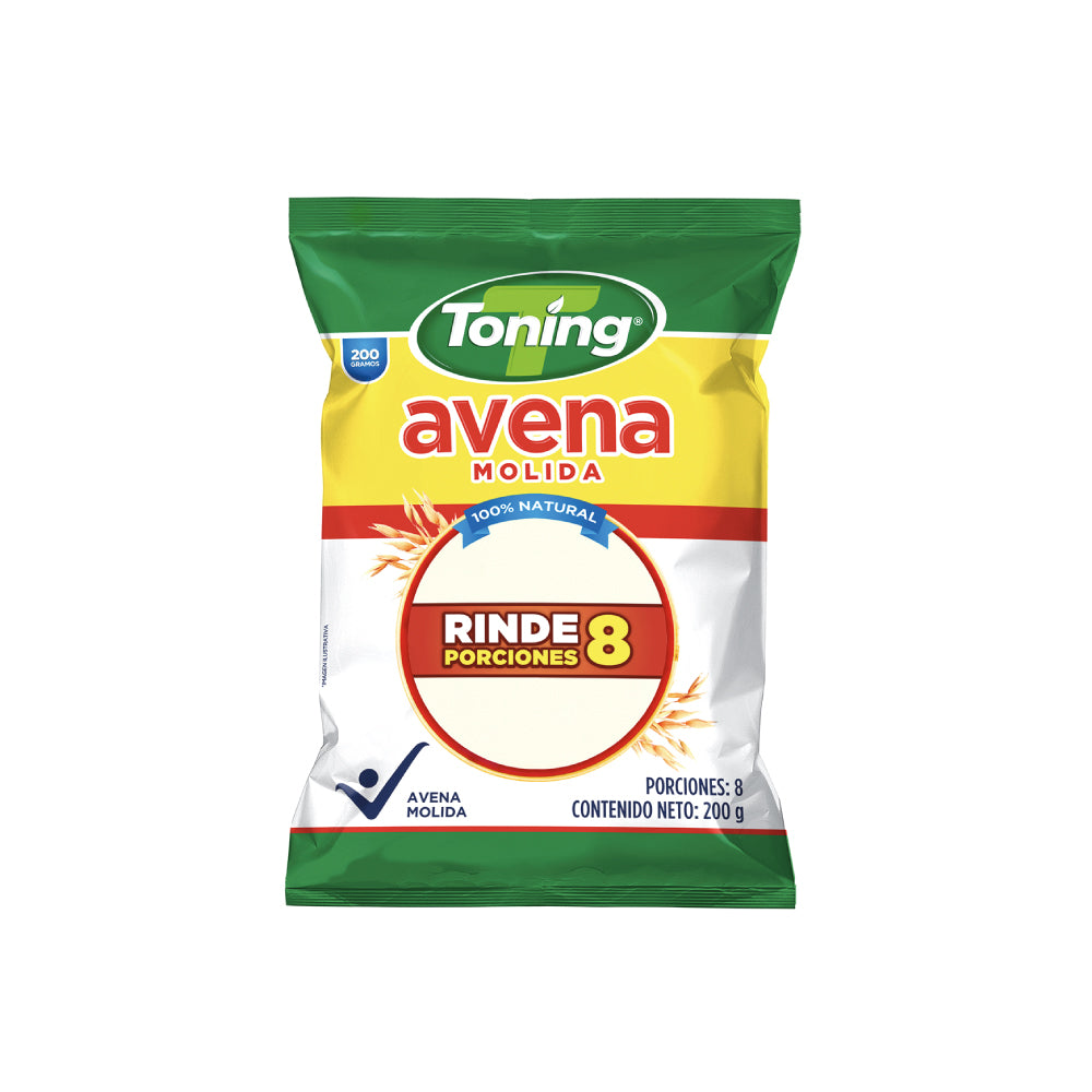 Avena molida Toning 200 gr. – Mundo Huevo