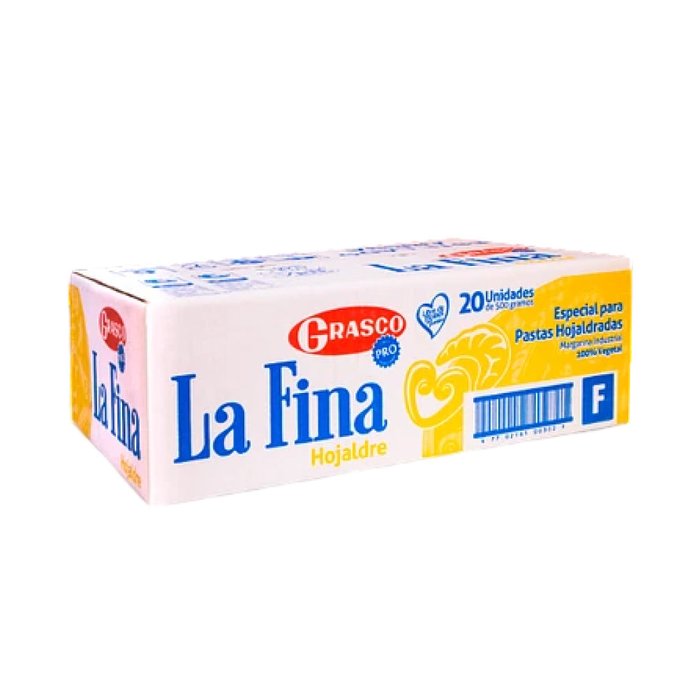 La Fina Hojaldre Caja 20 libras GRASCO – Mundo Huevo