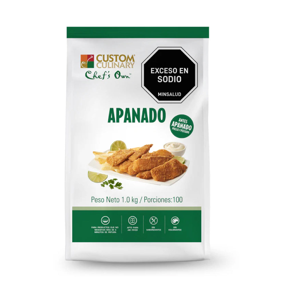 Apanado Custom Culinary Zafrán x 1 Kg