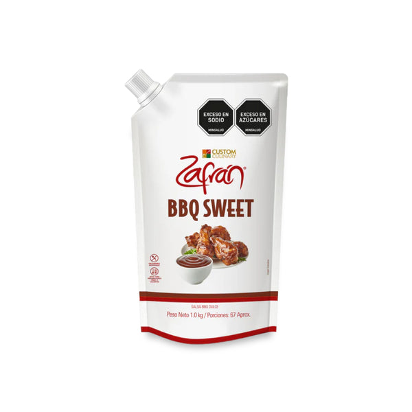 Salsa Bbq Sweet Zafran x 1 Kg