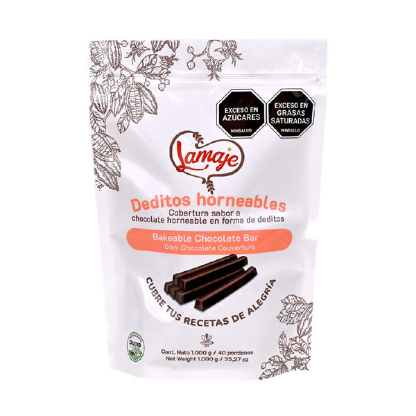 Deditos Horneables de Chocolate 1 Kg Lamaje