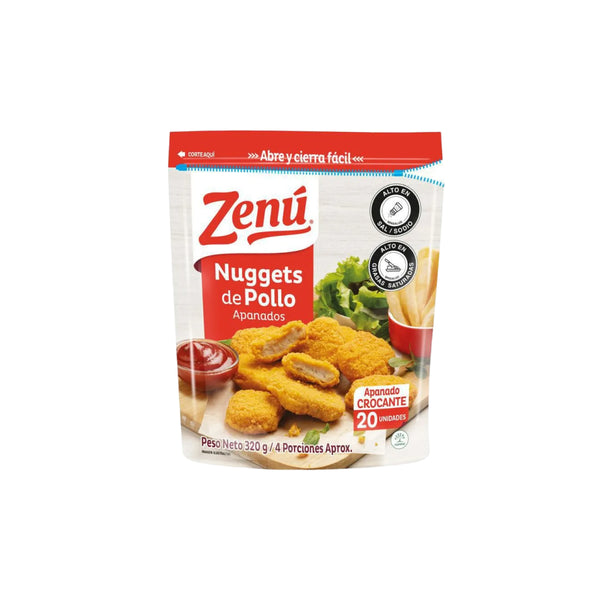 Nuggets Zenú por 320 gr. 20 unds.