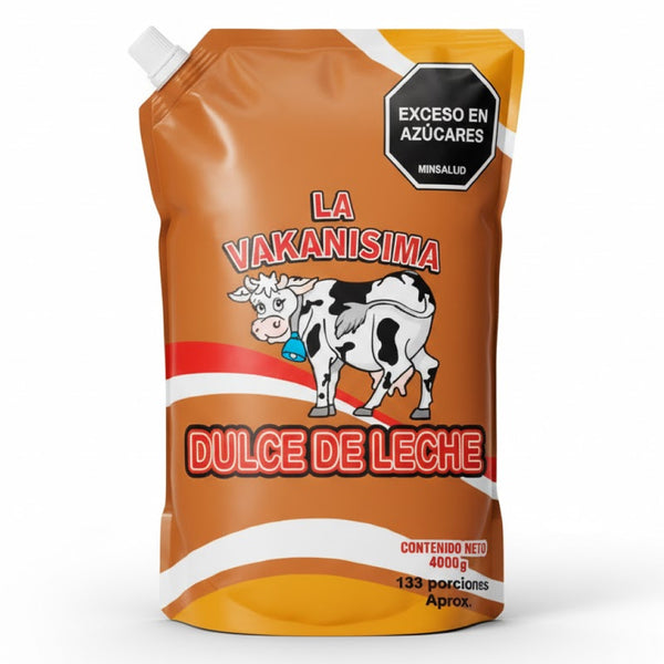 Dulce de Leche La Vakanísima D´Vida 4.000 Gr
