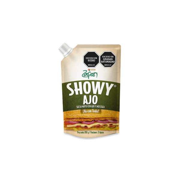 Salsa Showy Ajo x 200 Gr Zafrán