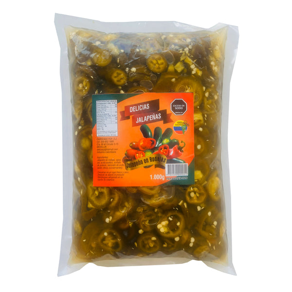 Bolsa de Jalapeño X 1000 Gr Delicias