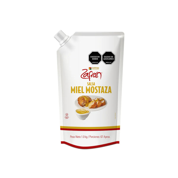 Salsa Miel Mostaza 1.000 gr. Zafrán