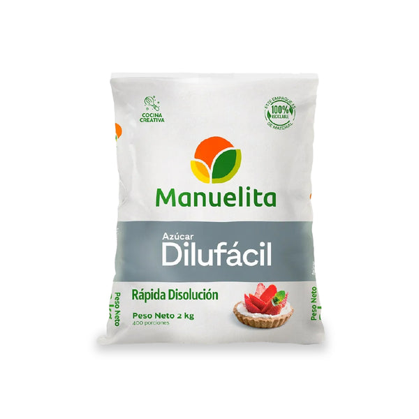 Azúcar Dilufacil Manuelita x 2 Kg