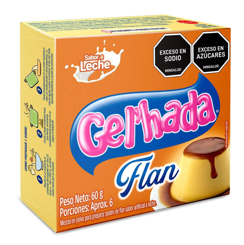 Flan Gel Hada Leche x 60 Gr