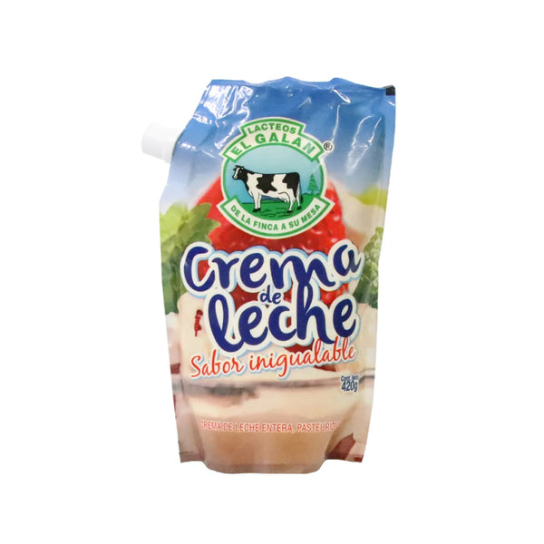Crema de Leche El Galán 420 Gr