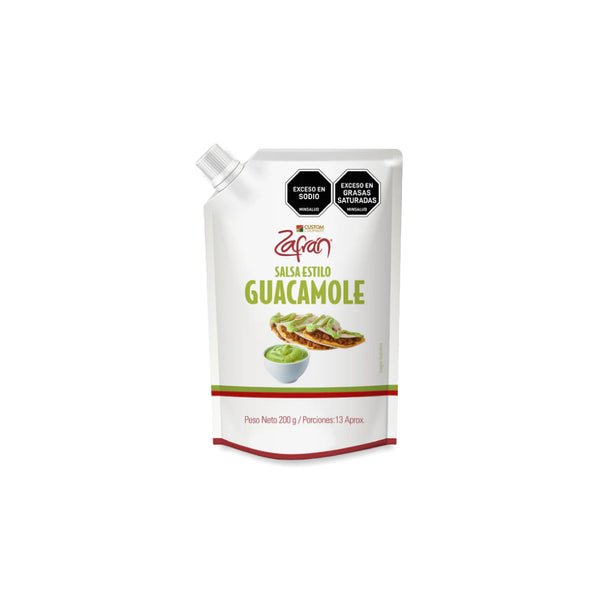 Salsa Guacamole x 200 Gr Zafrán