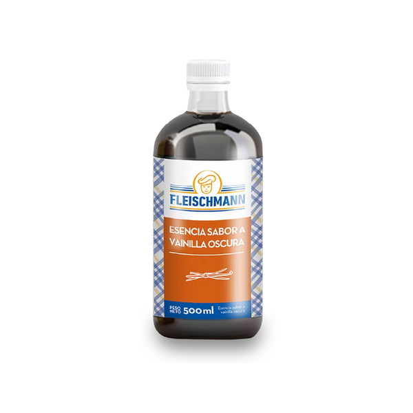 Esencia de Vainilla Oscura x 500 Ml Fleischmann