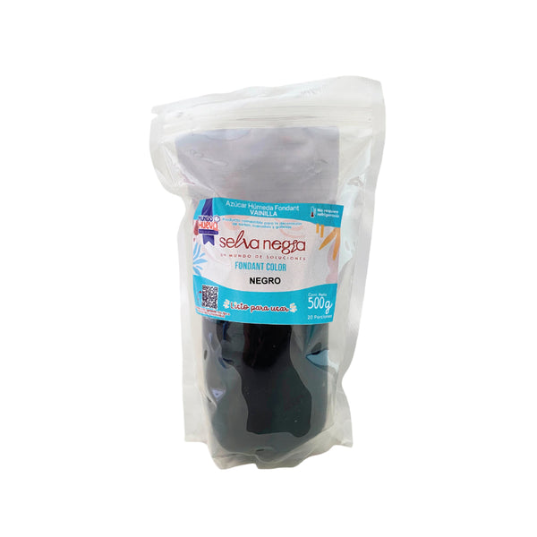 Fondant Negro Mundo Huevo x 500 Gr