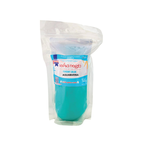 Fondant Aquamarine Mundo Huevo x 500 Gr