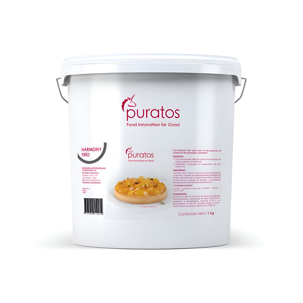 Gel Brillante Harmony Frío X 1 Kg Puratos