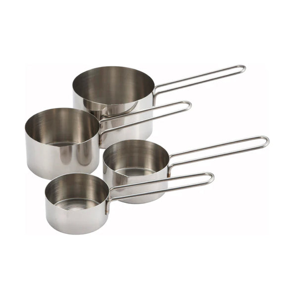 Taza Medidora Aluminio X 4 Unds.