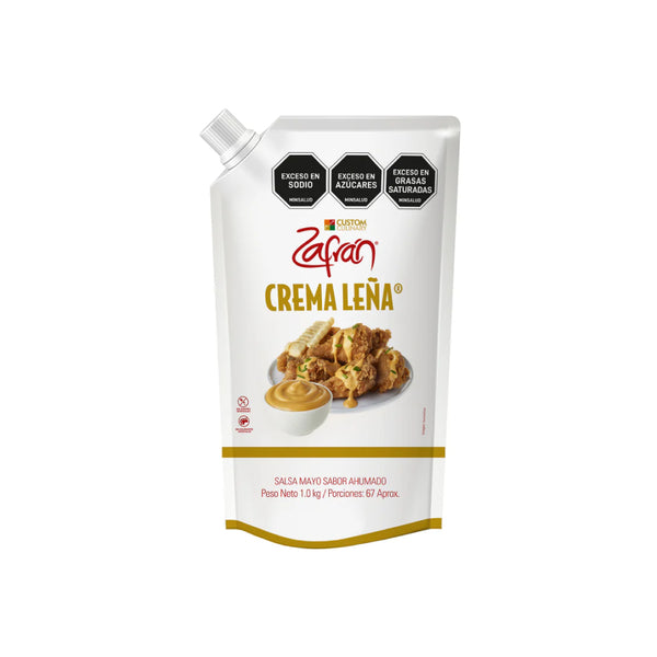 Salsa Crema de Leña 1 kg. Zafrán