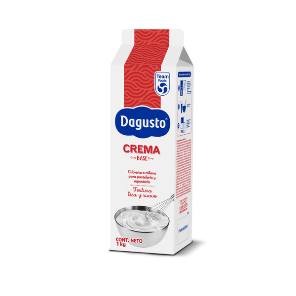 Crema Base Dagusto X 1 Kg Team Foods