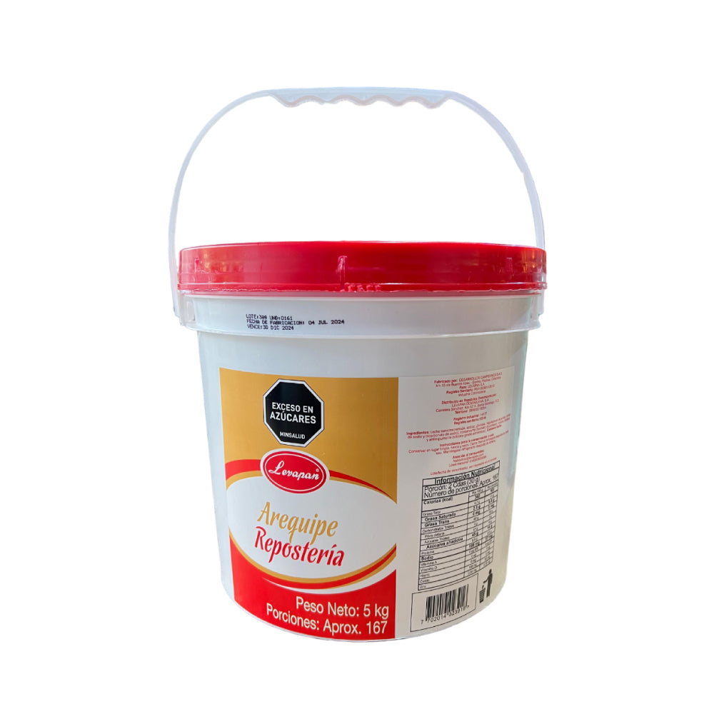 Arequipe Repostería x 5 Kg Levapan – Mundo Huevo