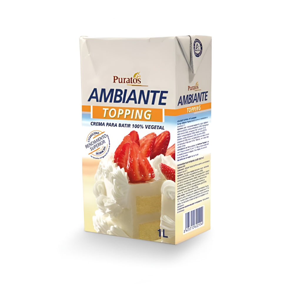 Crema Ambiante Topping x 1 Lt Puratos