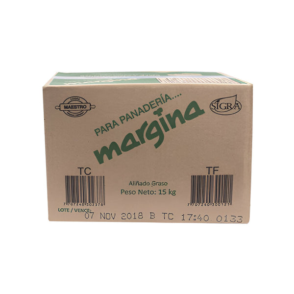 Margarina Aliñado Margina Caja x 15 Kg