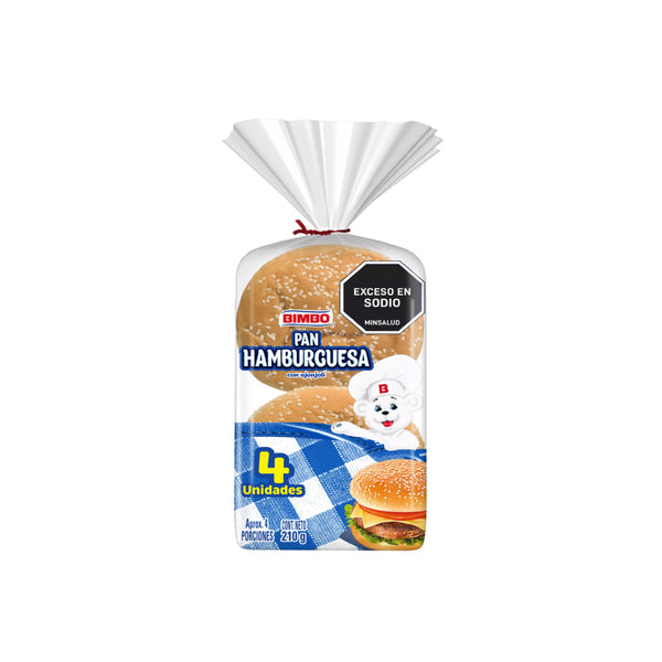 Pan Hamburguesa Bimbo 210 gr