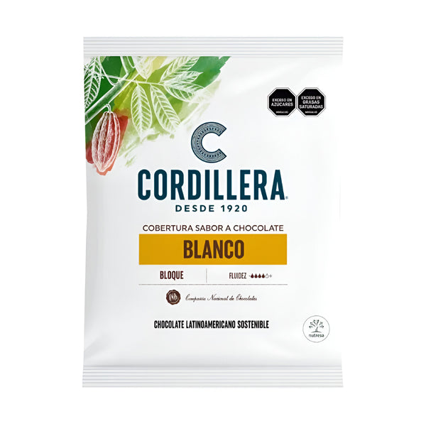 Cobertura Cordillera Chocolate Blanco Bloque X 5 Kg