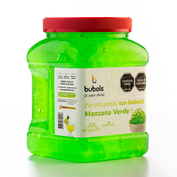 Perlas Explosivas Sabor Manzana Verde X 1100 Gr Bubols