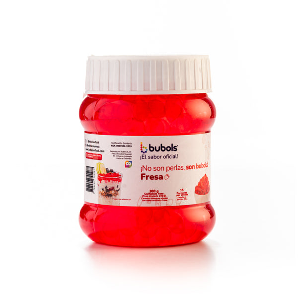 Perlas Explosivas Sabor Fresa X 300 Gr Bubols