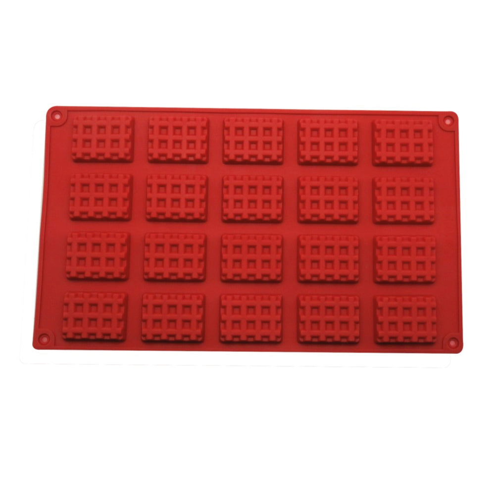 Molde de Silicona Mini Waffles 20 cavidades