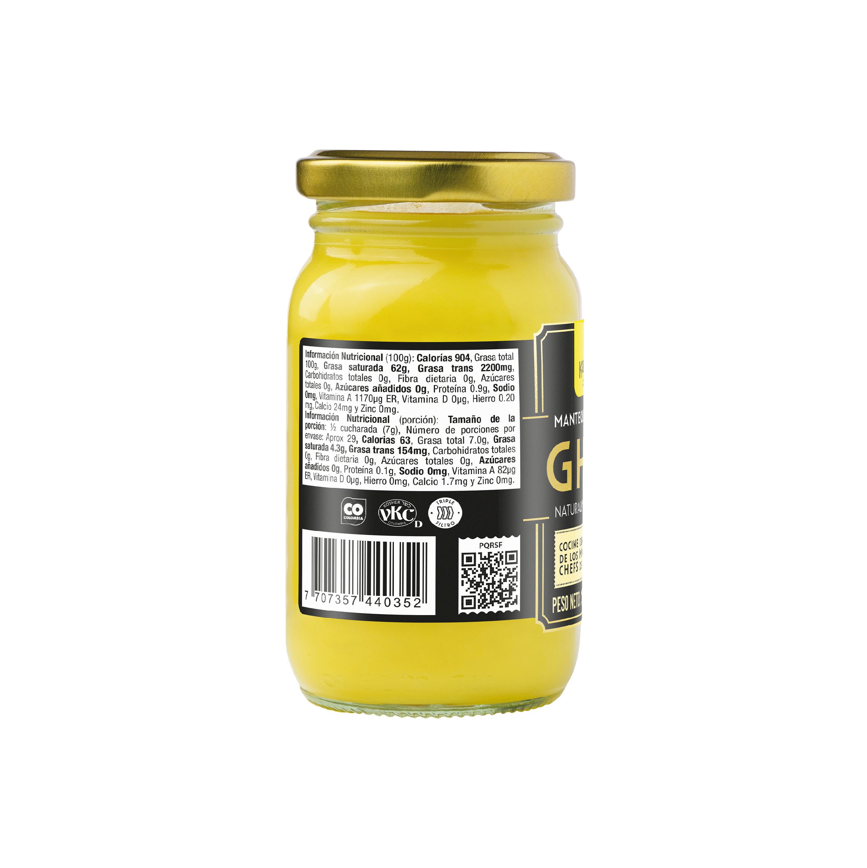 Mantequilla Clarificada GHEE 200 gr. Karavansay