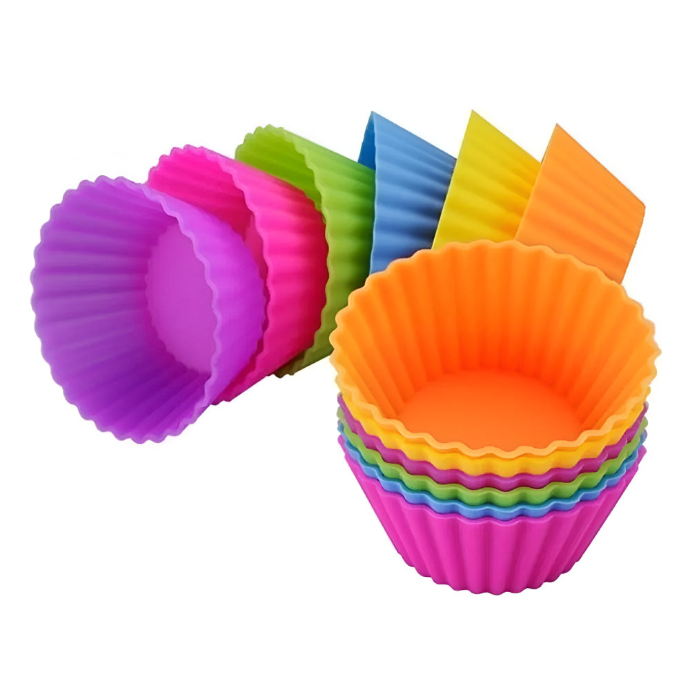 Capacillo de Silicona para Cupcake X 12 Unds.