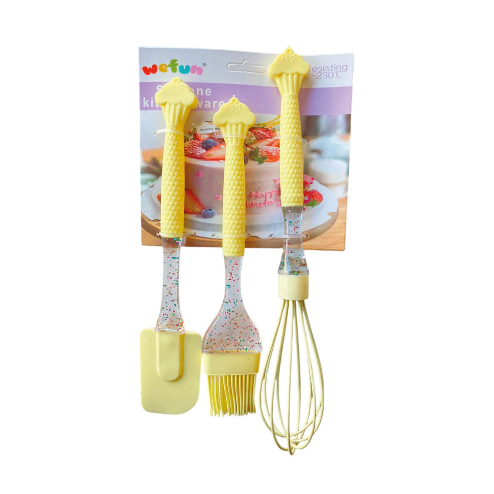 Kit Espátula / Batidor / Brocha Selva Negra