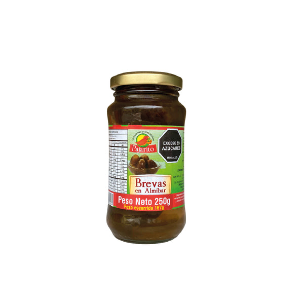 Brevas en Almíbar Frasco 250 gr Pajarito