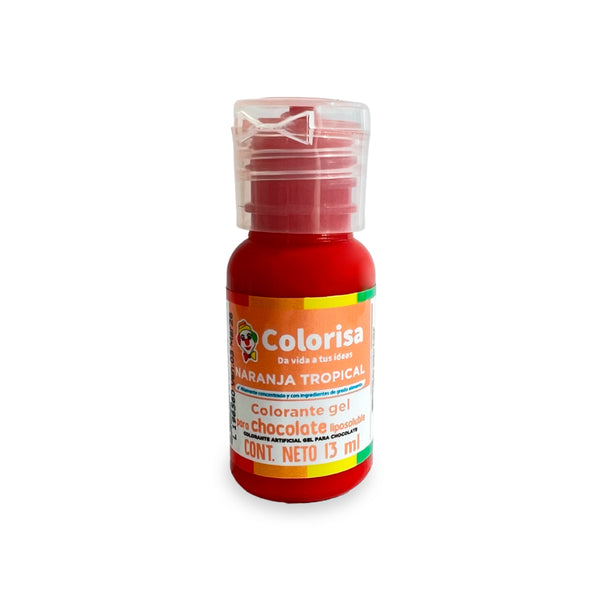 Colorante liposoluble naranja tropical 13 ml. Colorisa