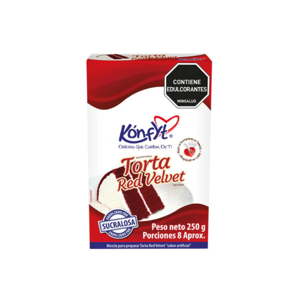 Mezcla de torta red velvet Kónfyt 250 gr.