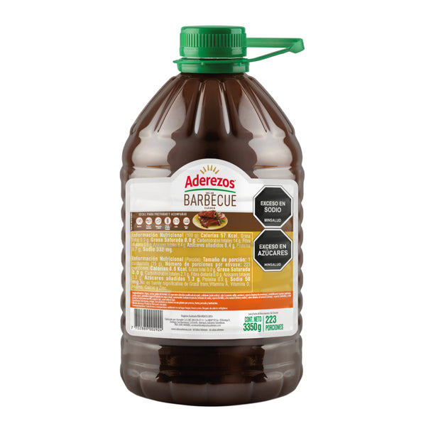 Salsa BBQ Aderezos 3.350 gr