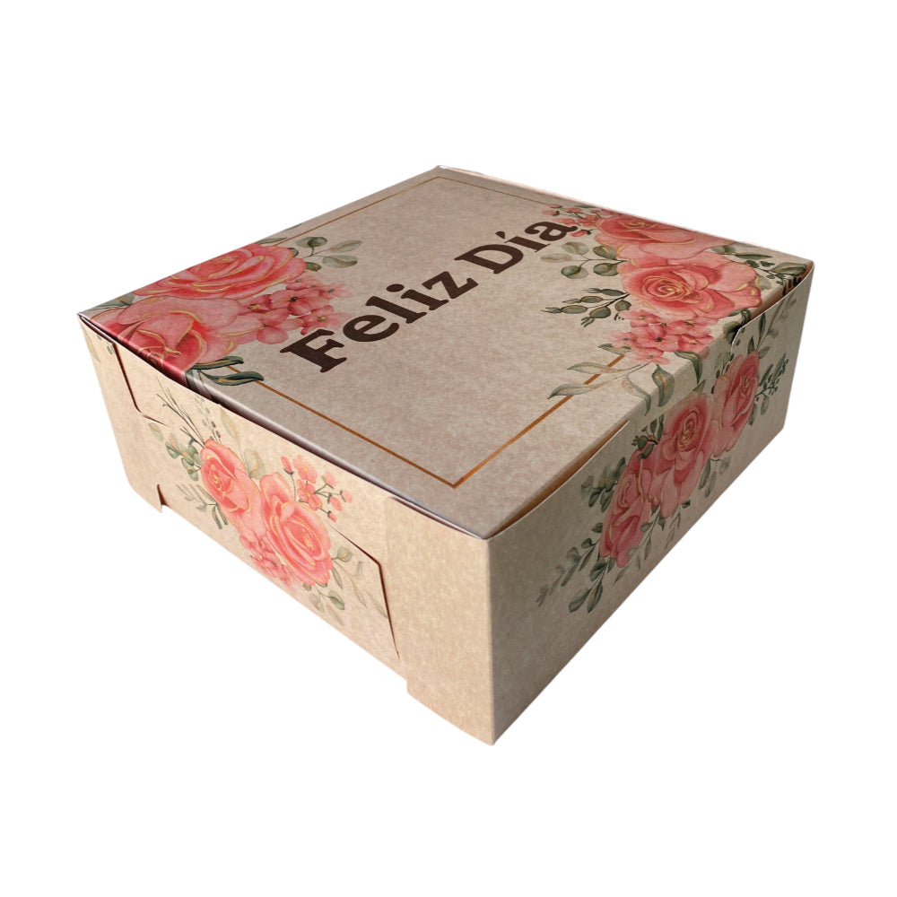 Caja Feliz Día 25 x 10 cm