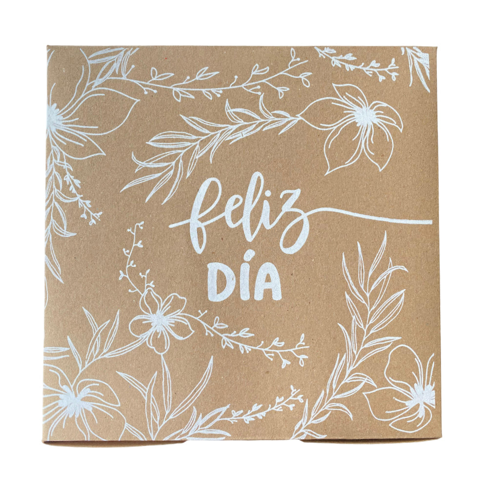 Caja Kraft Feliz Día 30 x 10 cm