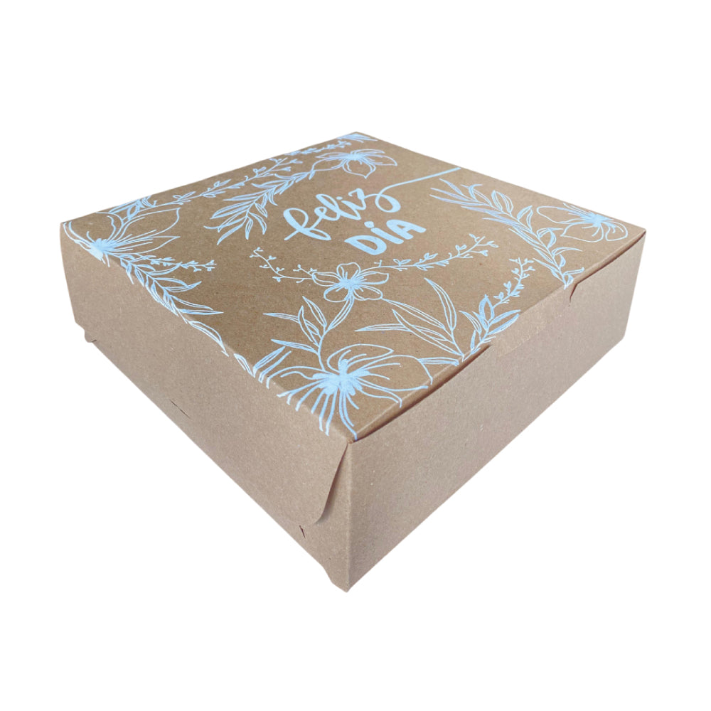 Caja Kraft Feliz Día 30 x 10 cm