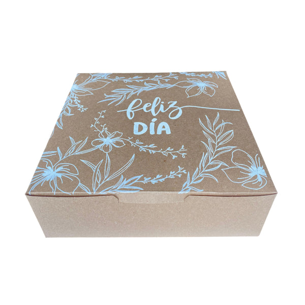 Caja Kraft Feliz Día 30 x 10 cm
