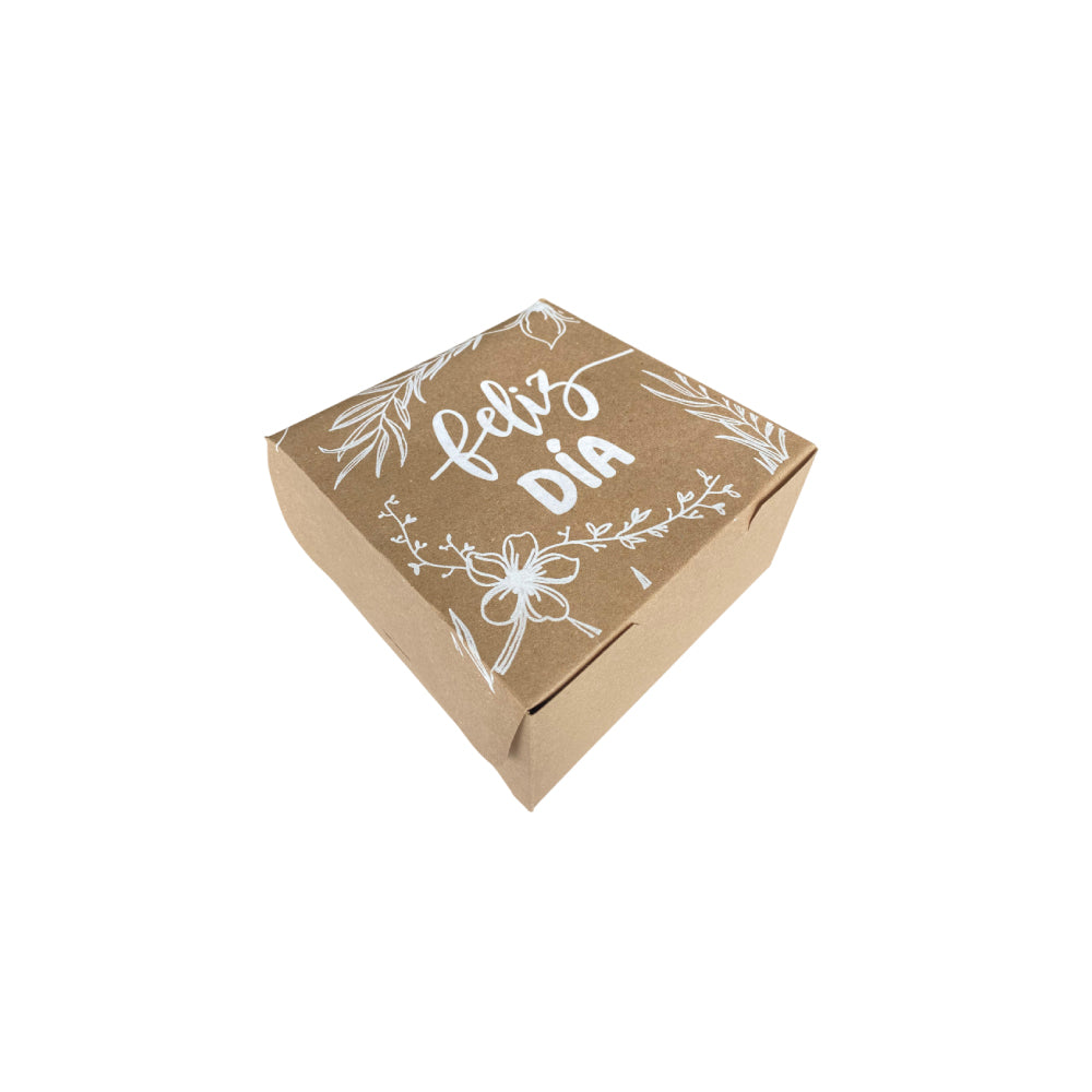 Caja Kraft Feliz Día 20 x 10 cm