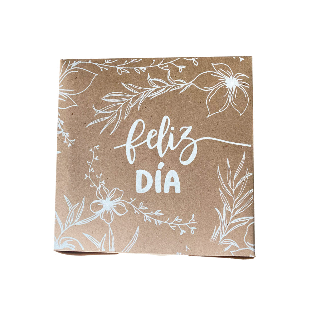 Caja Kraft Feliz Día 25 x 10 cm