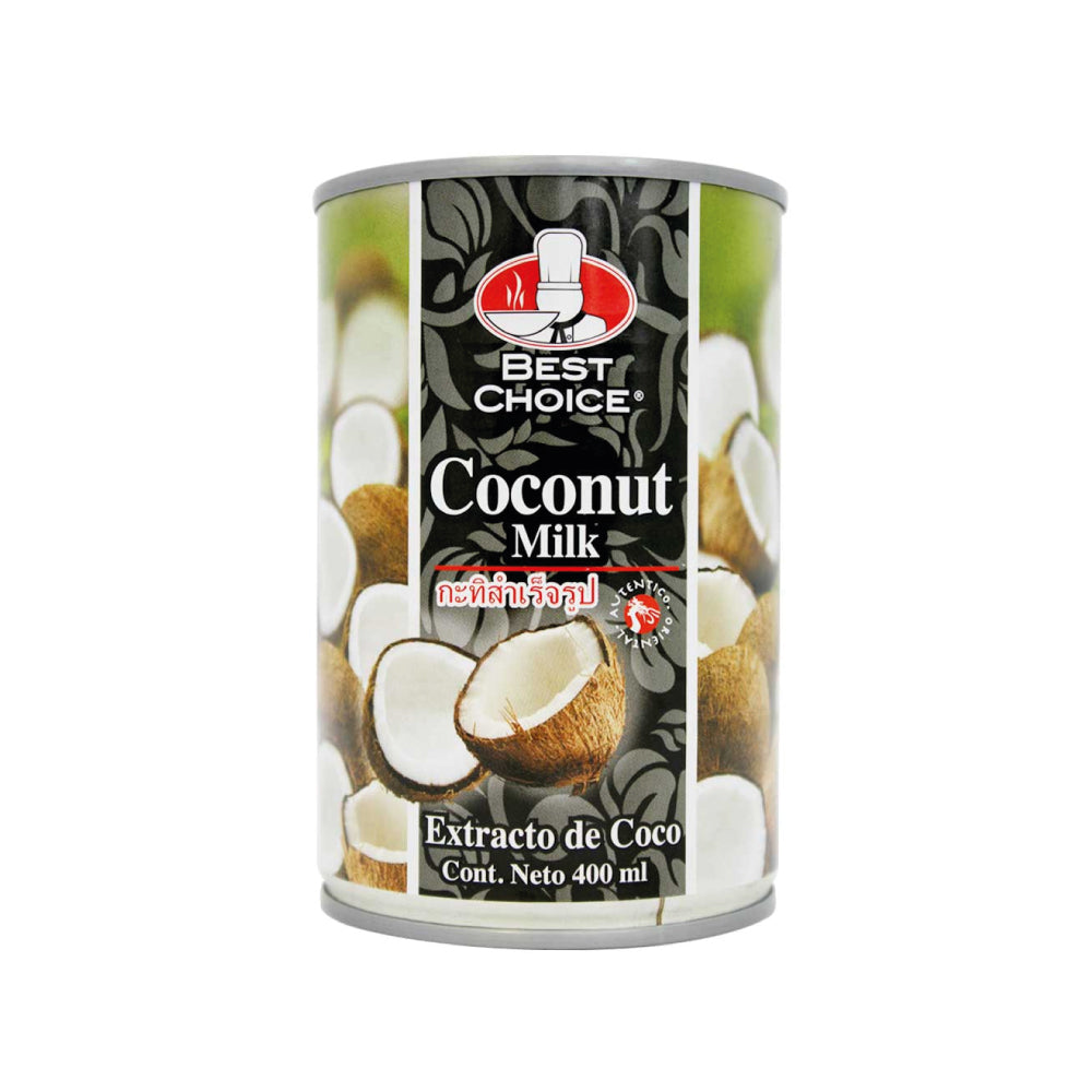 Leche de coco BEST CHOICE 400 ml.