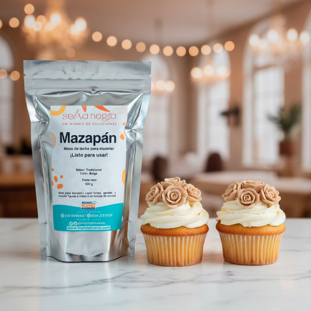 Mazapán Beige Selva Negra 500 gr.