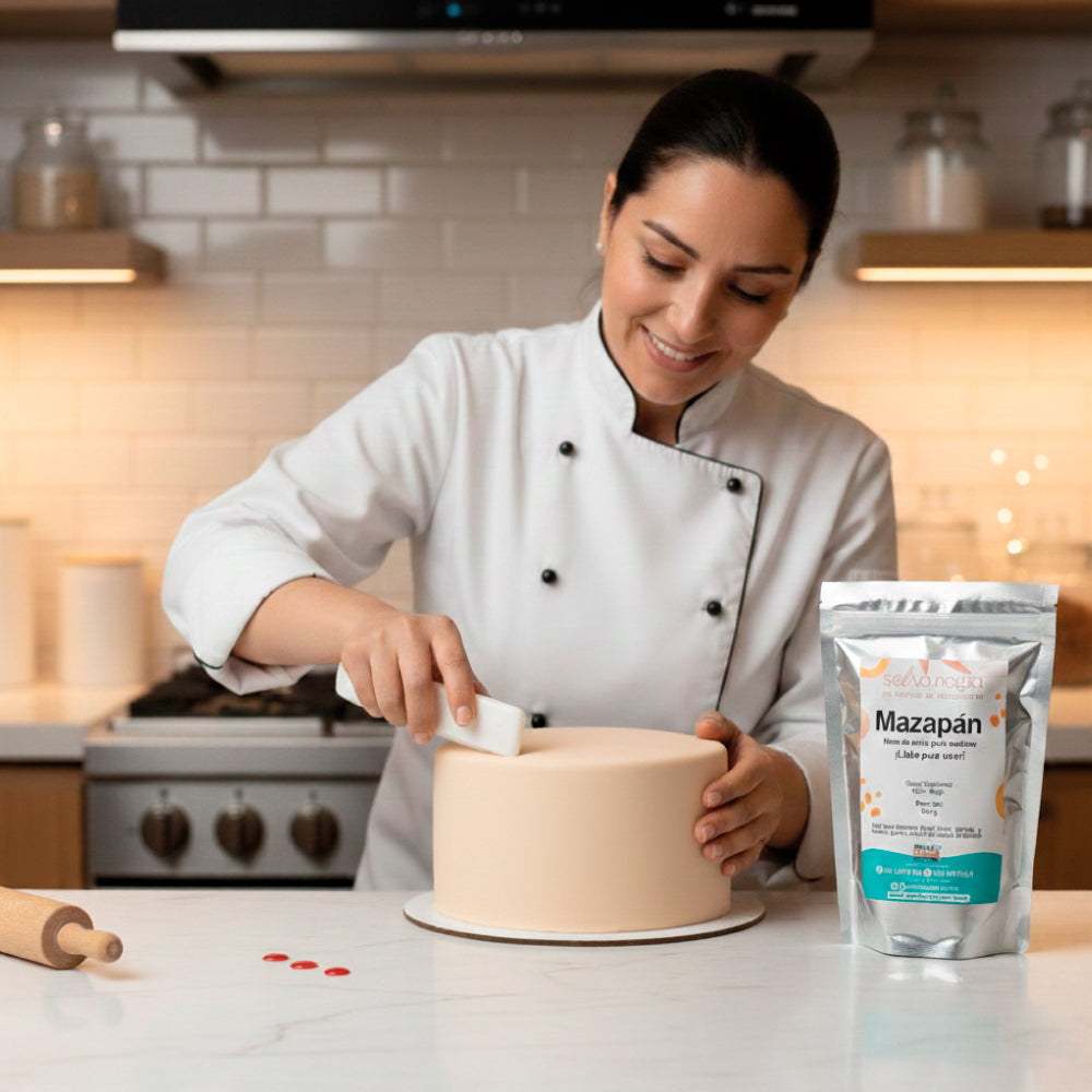 Mazapán Beige Selva Negra 500 gr.