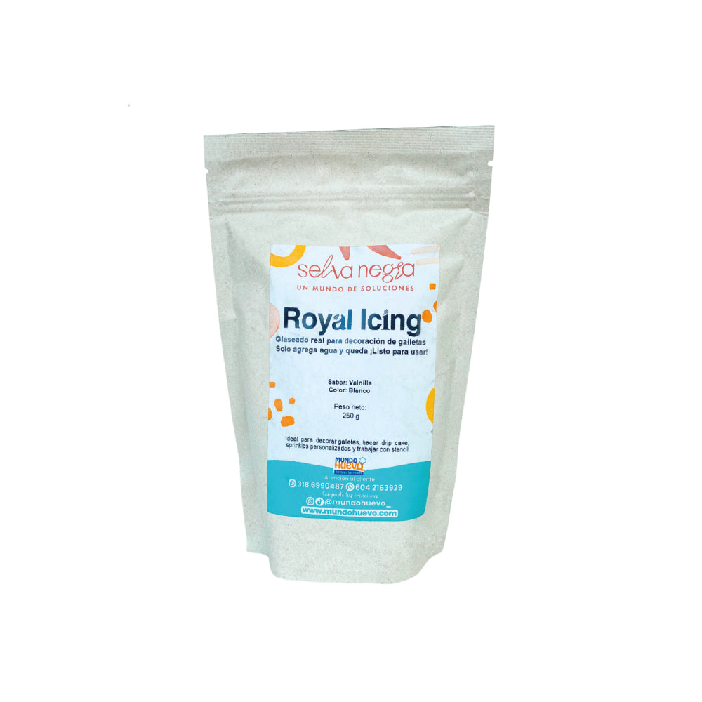 Royal Icing Glaseado Real Selva Negra 250 gr.