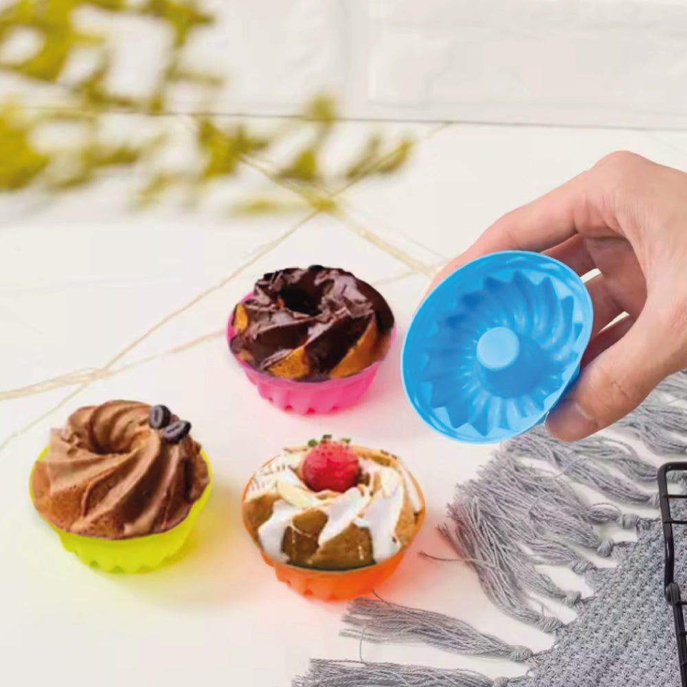 Set Moldes Silicona Mini Fancy Ring Individual 12 Unidades