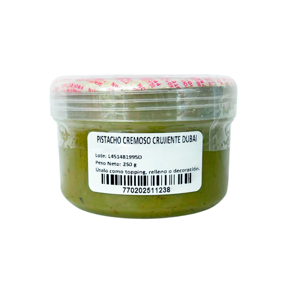 Pistacho Cremoso Crujiente Dubai Selva Negra 250 gr