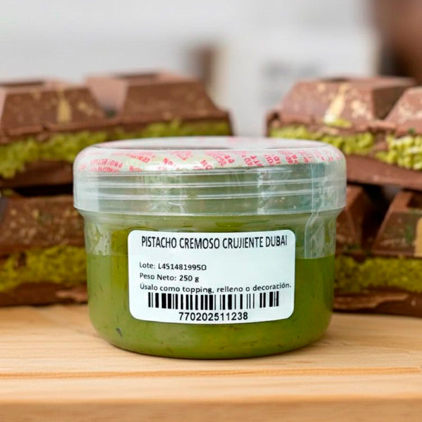 Pistacho Cremoso Crujiente Dubai Selva Negra 250 gr