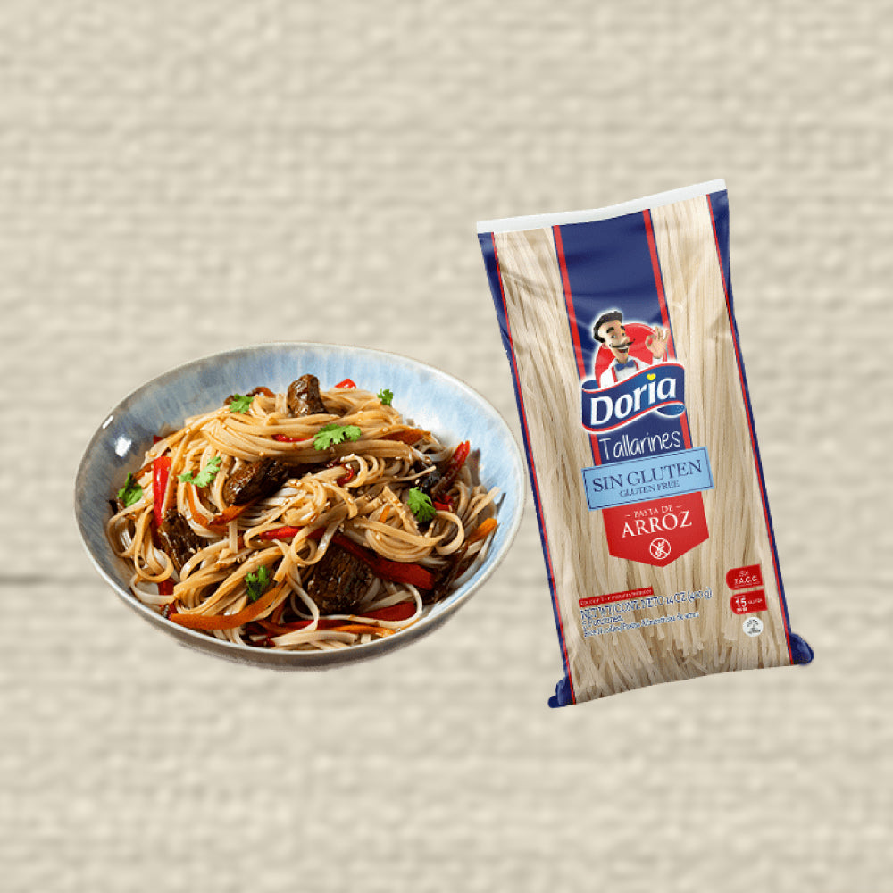 Tallarines Sin Gluten Pasta de Arroz 400 Gr